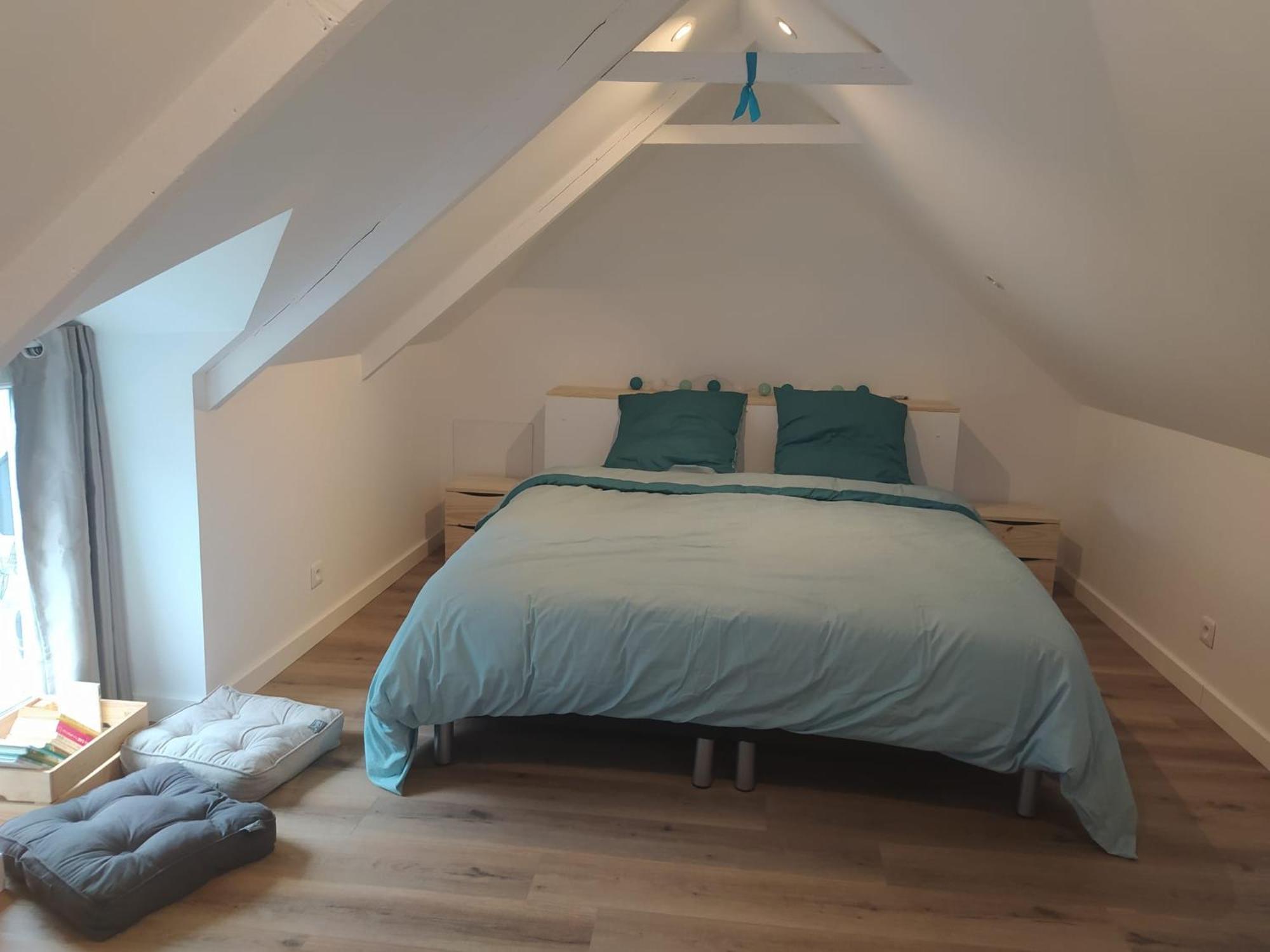 Maisonnette De Bord De Mer Étables Exteriér fotografie
