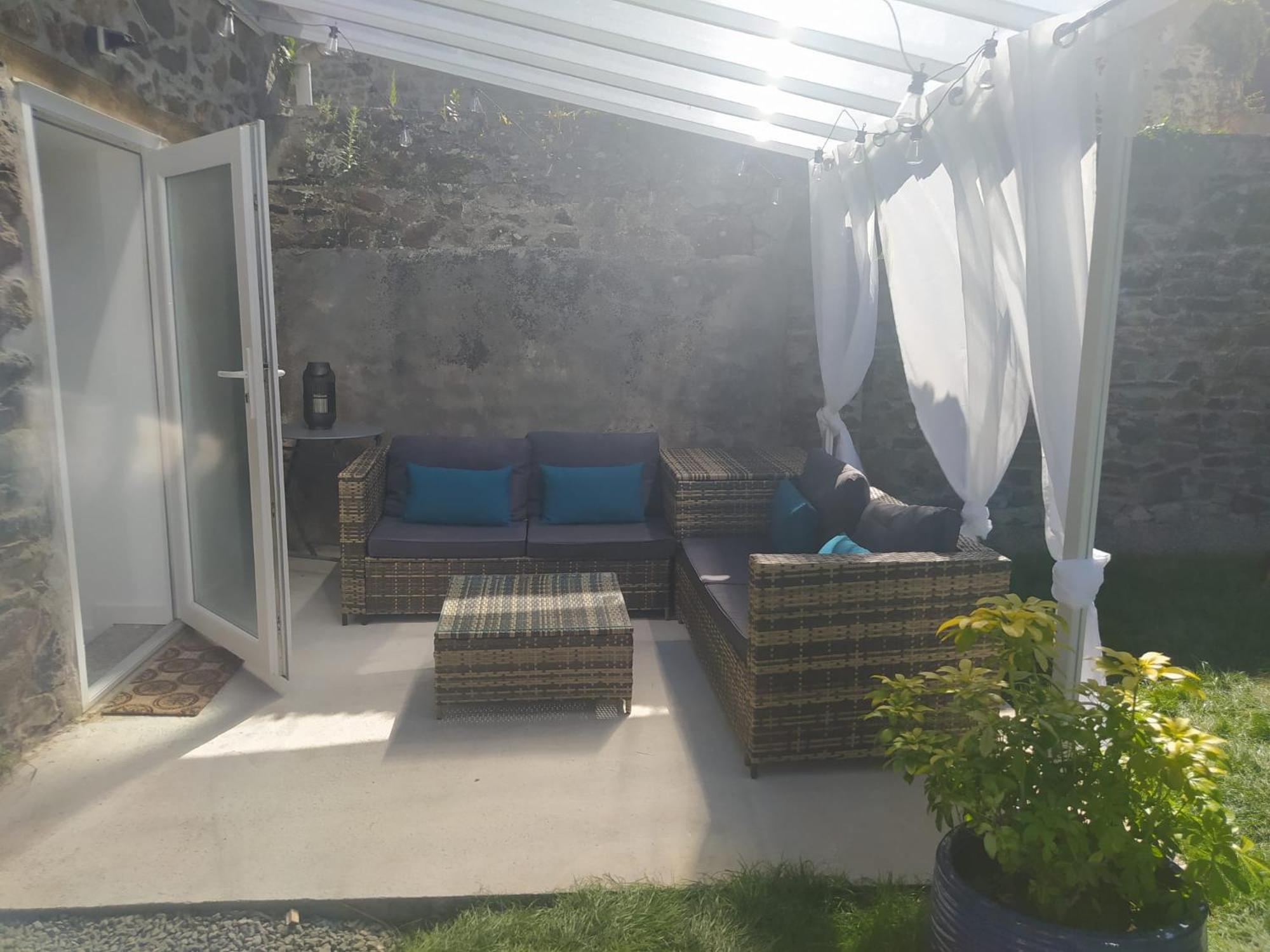 Maisonnette De Bord De Mer Étables Exteriér fotografie